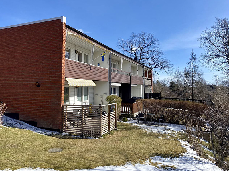 Tillbyggnad av takvåning. Bromma Olovslund